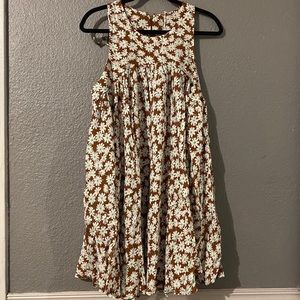 Free People Electric Daisy Mini Dress size 12.